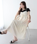ワンピース 「新柄追加」フラワー&ドットシャー...の詳細画像5