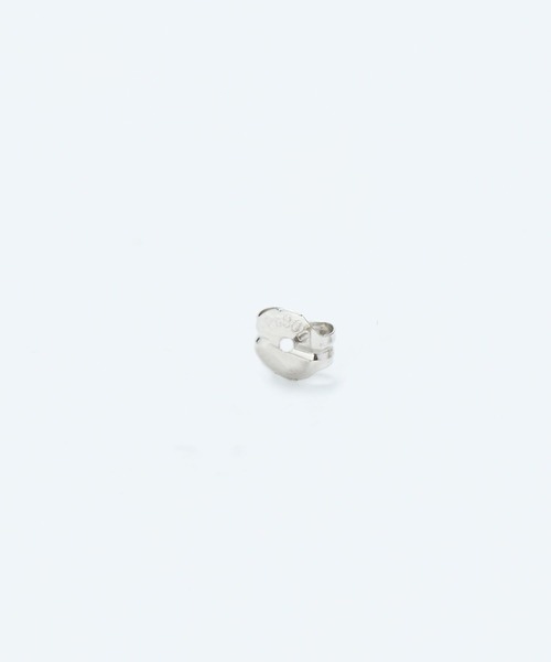 ピアス 「Pt900」一粒ダイヤモンドピアス/片耳/金属アレルギー対応 レディース メンズの画像