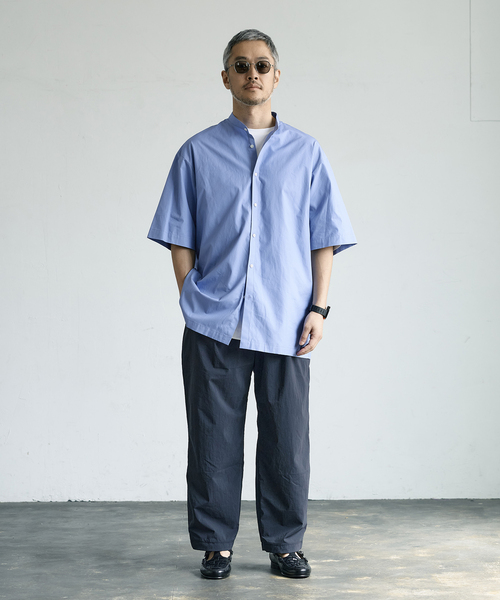 ATON（エイトン） 半袖シャツ 6 ホワイト メンズ : ZOZOTOWN Yahoo!店