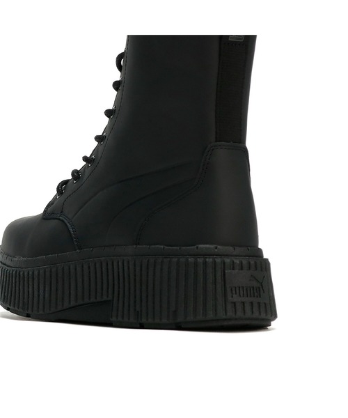 「PUMA」 ブーツ 25.5cm チョコ レディース_画像7