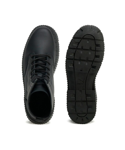 「PUMA」 ブーツ 25.5cm チョコ レディース_画像8