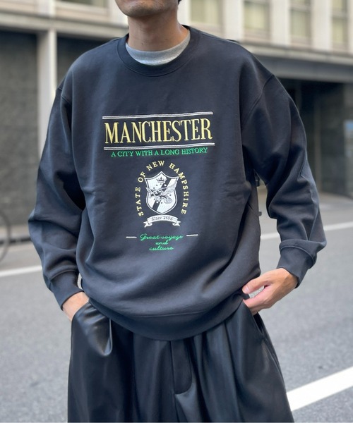 「CPCM」 スウェットカットソー LARGE マスタード メンズ_画像8