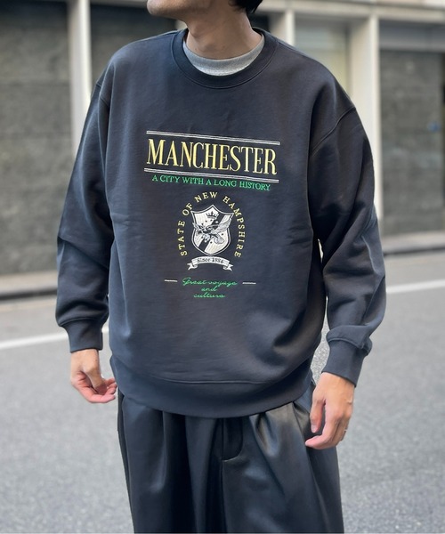「CPCM」 スウェットカットソー LARGE マスタード メンズ_画像9