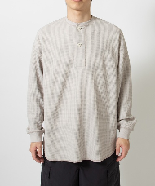 DAIWA PIER39（ダイワ ピア39） tシャツ TECH THERMAL HENLEY L/S BE