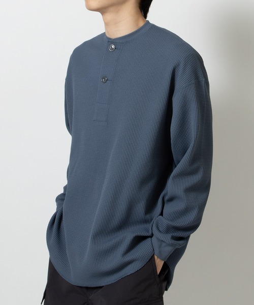 DAIWA PIER39（ダイワ ピア39） tシャツ TECH THERMAL HENLEY L/S BE