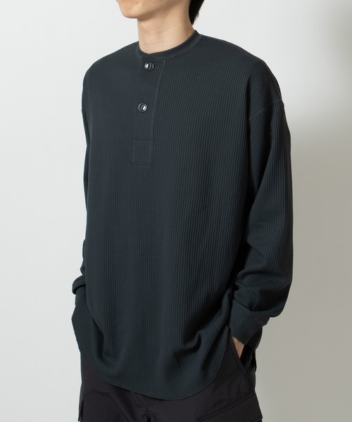 DAIWA PIER39（ダイワ ピア39） tシャツ TECH THERMAL HENLEY L/S BE