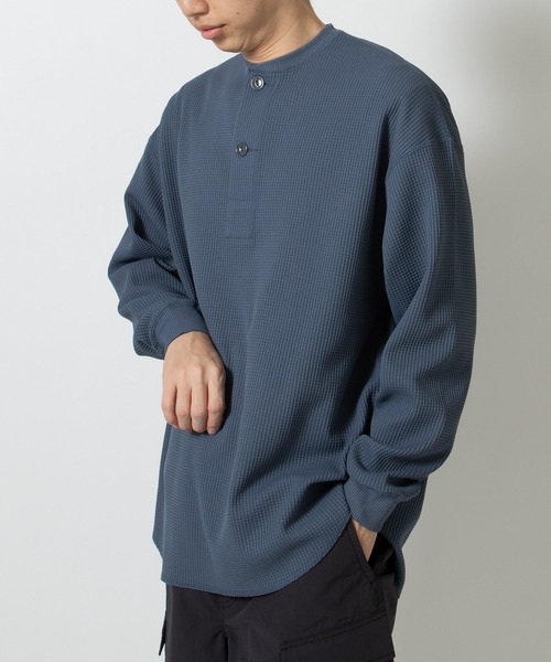 DAIWA PIER39（ダイワ ピア39） tシャツ TECH THERMAL HENLEY L/S BE