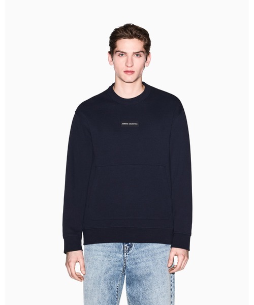 ARMANI EXCHANGE モコモコトレーナー 未使用品 ARMANI EXCHANGE - ARMANI EXCHANGE モコモコトレーナー 未使用品の