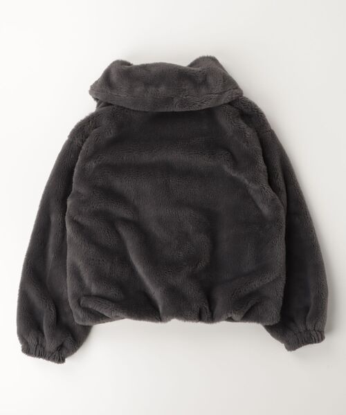 「repipi armario」 「KIDS」ジャケット LARGE チャコールグレー キッズ_画像2