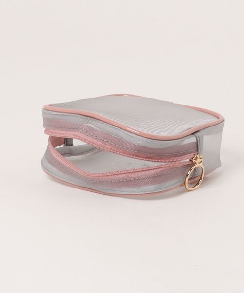 ポーチ BRUNA BICOLOR MESH スクエアポーチ レディース : ZOZOTOWN