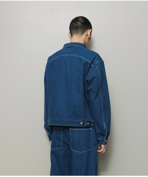 デニムジャケット gジャン 「BAL」バル CARB POCKET WASHIED DENIM JACKET メンズ レディースの画像