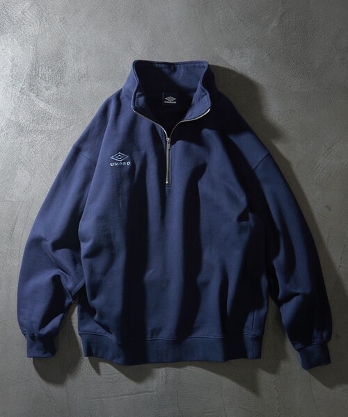 Umbro ネイビー スウェットシャツ umbro（アンブロ） スウェットカットソー MEDIUM ネイビー メンズ