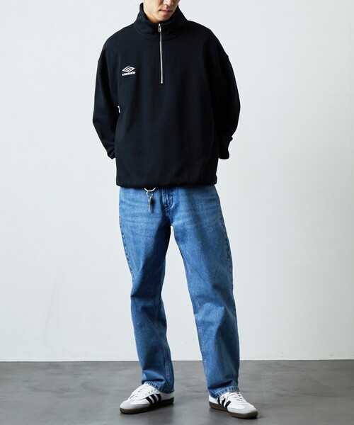 umbro（アンブロ） スウェットカットソー MEDIUM ネイビー メンズ