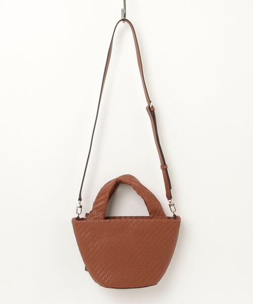 「Guess」 2WAYバッグ ONE SIZE ブラウン レディースの画像