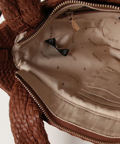 「Guess」 2WAYバッグ ONE SIZE ブラウン レディースの画像