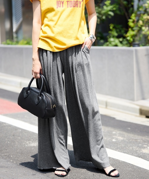 「SLOBE IENA」 スウェットパンツ 36 グレー レディースの画像
