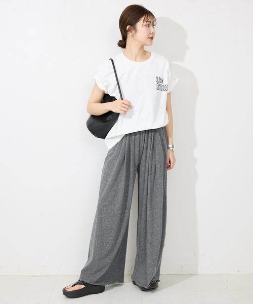 「SLOBE IENA」 スウェットパンツ 36 グレー レディースの画像