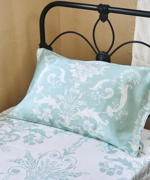 【新品未開封】ローラアシュレイ　ジョゼット　ダックエッグ　ピロケース　枕カバー LAURA ASHLEY（ローラアシュレイ） ベッド 寝具 ジョゼッテ柄／ダック