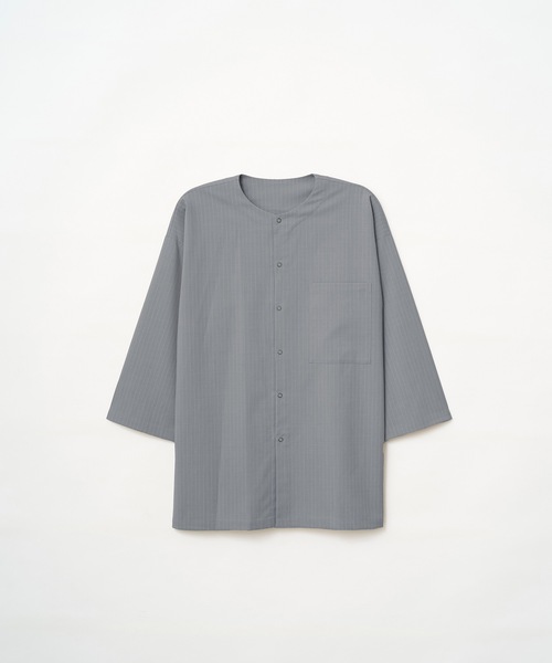 和ROBE シャツ 2026春 和ROBE / STRIPE ， FADE KOIKUCHI メンズ