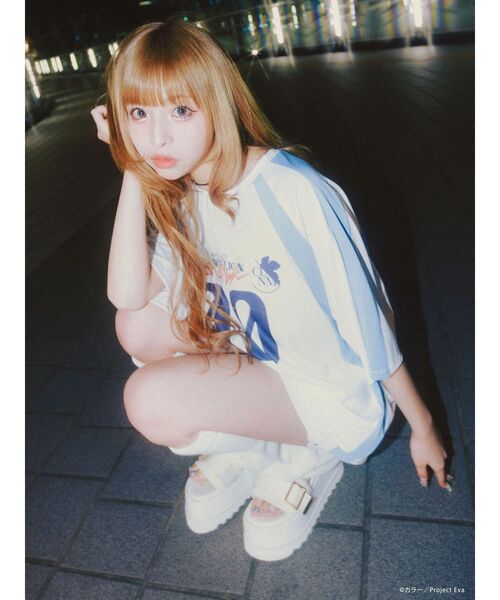 CALNAMUR（カルナムール） tシャツ 半袖 「新世紀エヴァンゲリオン