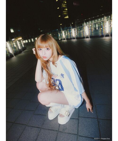 CALNAMUR（カルナムール） tシャツ 半袖 「新世紀エヴァンゲリオン