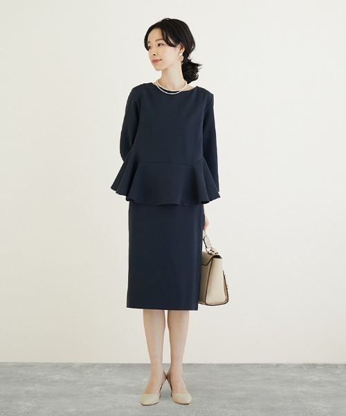 「DRESS LAB」 セットアップ M ネイビー レディース_画像3