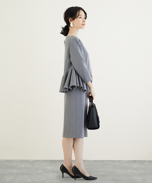 「DRESS LAB」 セットアップ M ネイビー レディース_画像4
