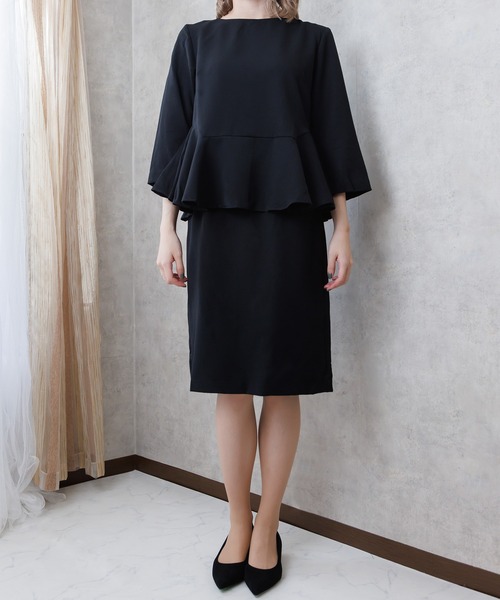 「DRESS LAB」 セットアップ M ネイビー レディース_画像6