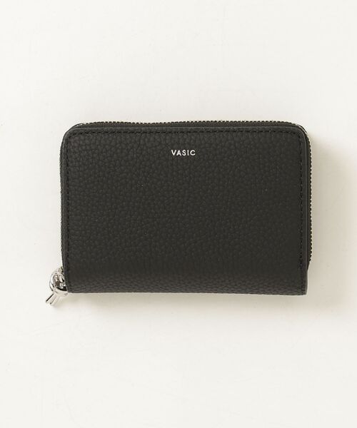 未使用級✨ヴァジックVASIC ROUND MINI MINI 三折り財布　黒 VASIC（ヴァジック） ROUND MINI 財布 - ブラック レディース