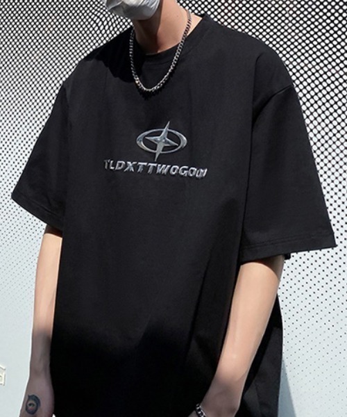 lilful tシャツ 「26年春夏新作」立体ロゴY2Kモチーフビッグシルエット