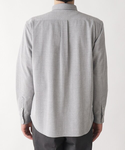 「THE SHOP TK 」 長袖シャツ 02 ネイビー メンズ_画像5
