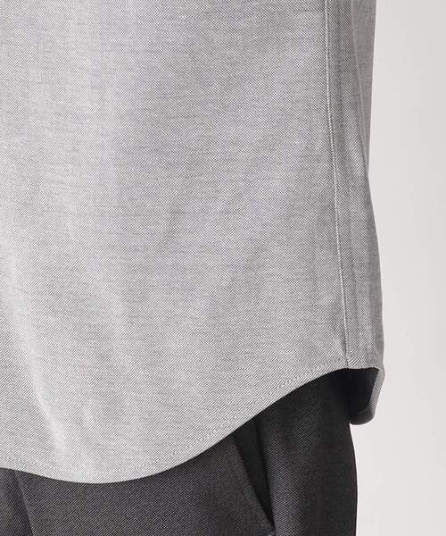 「THE SHOP TK 」 長袖シャツ 02 ネイビー メンズ_画像8