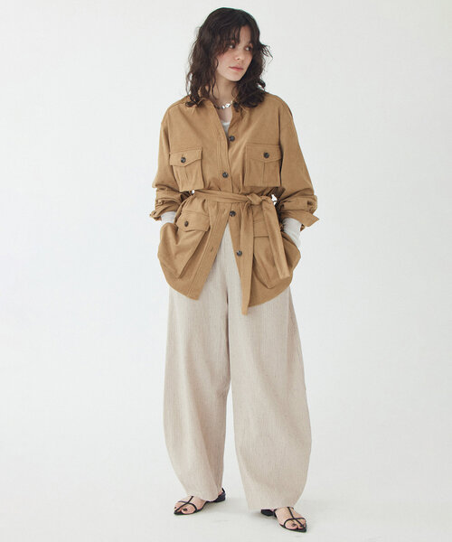 「THE PAUSE」 パンツ 38 ベージュ レディース_画像7