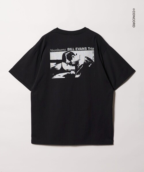 BEAUTY & YOUTH 別注　Bill Evans Tシャツ　XL 夏服 Bill Evans × BEAUTY&YOUTH＞Waltz for Dobby プリント Tシャツ