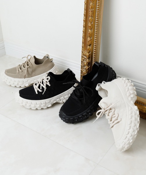 「Noubel Voug Relax」 ローカットスニーカー 22.5cm ブラック レディース_画像5