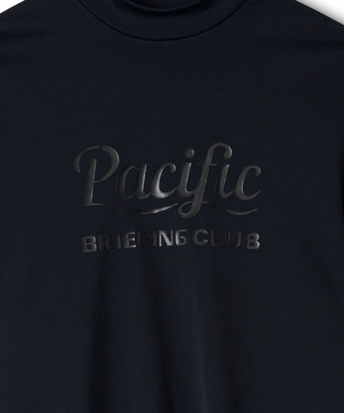 uvカット tシャツ BRIEFING × PGC MS LOGO HIGHNECK メンズの画像