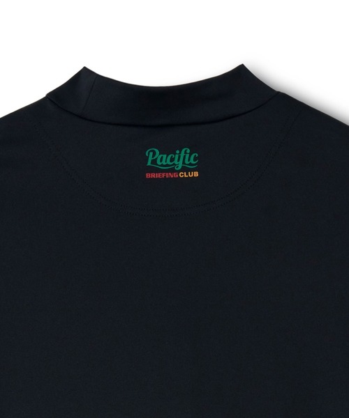 uvカット tシャツ BRIEFING × PGC MS LOGO HIGHNECK メンズの画像