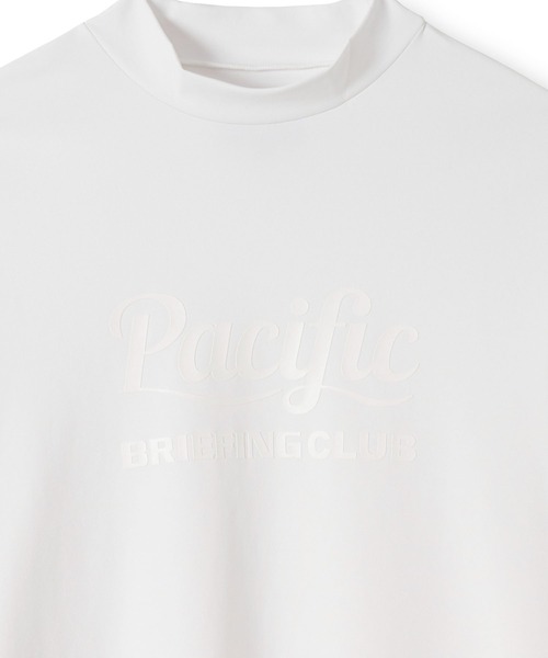uvカット tシャツ BRIEFING × PGC MS LOGO HIGHNECK メンズの画像