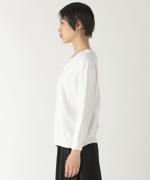「ZUCCa」 ニットカーディガン M size グレー レディース_画像9