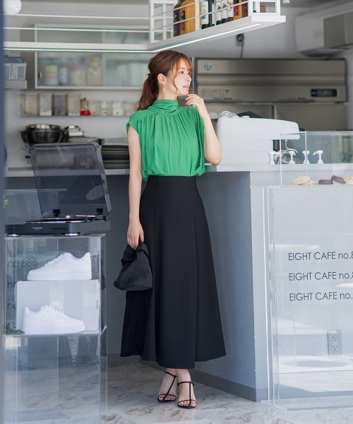 「VICKY」 スカート M ブラック レディース_画像4