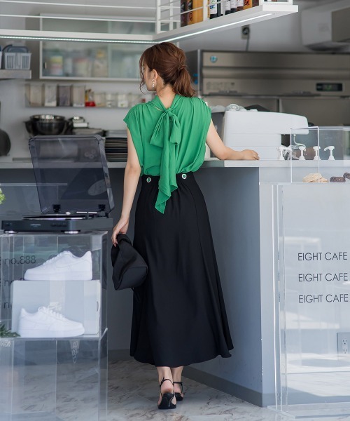 「VICKY」 スカート M ブラック レディース_画像5