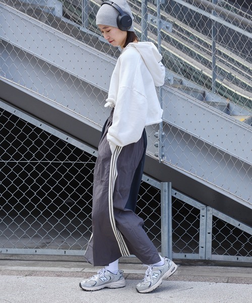 「etsinta」 ジップアップパーカー ONE SIZE ベージュ レディース_画像9