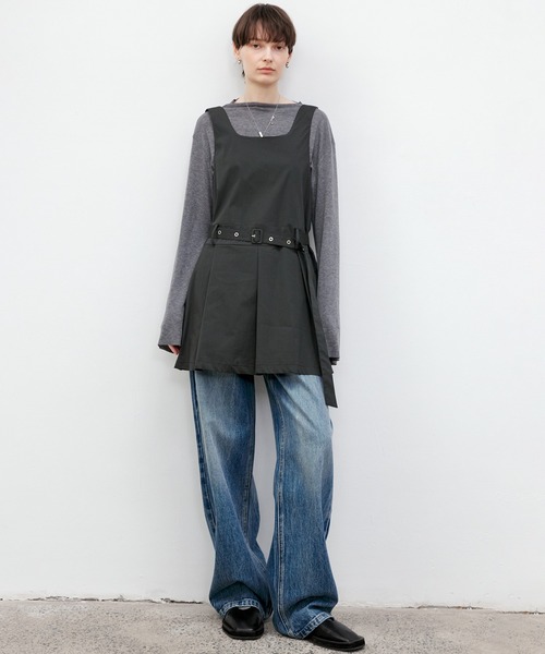 「tageechita」 デニムパンツ X-SMALL インディゴブルー レディース_画像2
