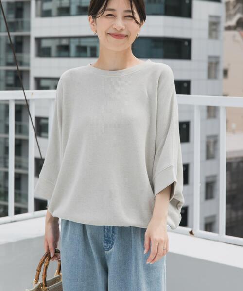 「URBAN RESEARCH DOORS」 半袖Tシャツ MEDIUM ミント レディース_画像4