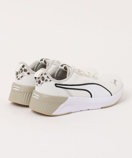 「PUMA」 ローカットスニーカー 24.5cm アイボリー レディース_画像2