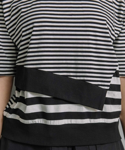 tシャツ レイヤードトップス レディースの画像