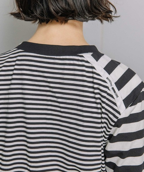 tシャツ レイヤードトップス レディースの画像