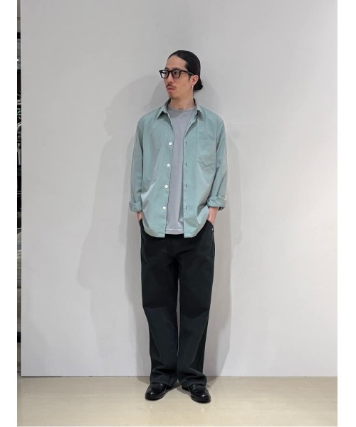 シャツ ESTNATION / タイプライター オーバーシャツ メンズの画像