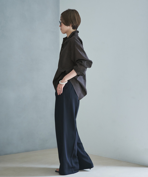 plage（プラージュ） ブラウス シャツ CHECK シャツ レディース