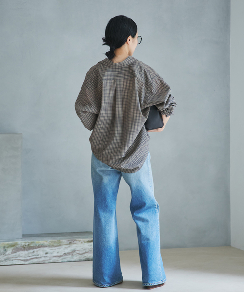 plage（プラージュ） ブラウス シャツ CHECK シャツ レディース